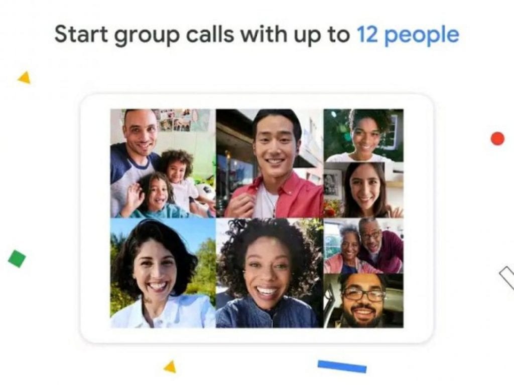 Group call pada Google Duo